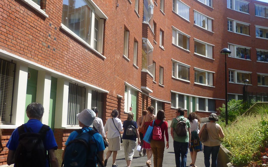 Visite en car des cités-jardins de Seine-Saint-Denis