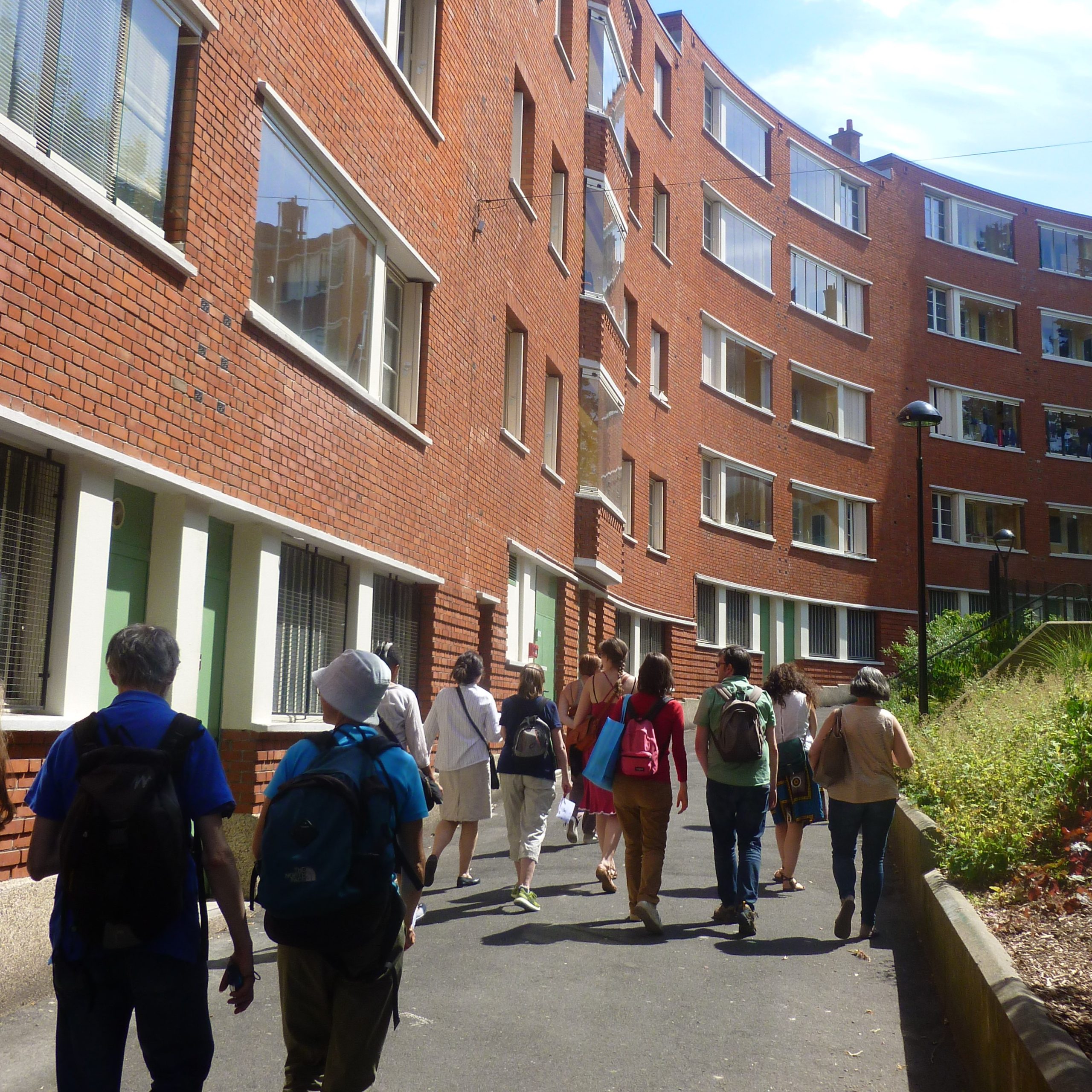 Visite en car des cités-jardins de Seine-Saint-Denis